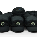 New Design Polyeste Black Camping Hat